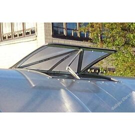 Atvērta siltumnīcas lūka